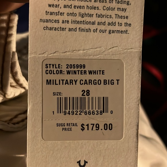 TRUE RELIGION CARGOS - Picture 7 of 7